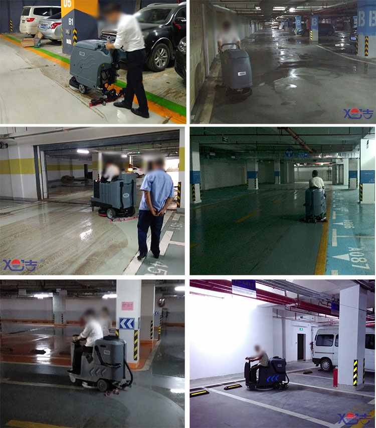 醫院停車場保潔，醫院洗地機
